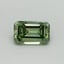 0.34 Ct. Fancy Vivid Green Emerald Lab Grown Diamond