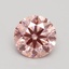 1.50 Ct. Fancy Intense Pink Round Lab Grown Diamond