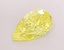 2.11 Ct. Fancy Vivid Yellow Pear Lab Grown Diamond