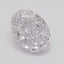 0.43 Ct. Very Light Pink Oval Diamond