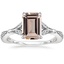 18K White Gold Zinnia Diamond Ring (1/3 ct. tw.), smalltop view