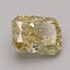 1.06 Ct. Fancy Vivid Yellow Radiant Lab Grown Diamond