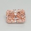 3.05 Ct. Fancy Vivid Pink Radiant Lab Grown Diamond