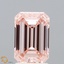2.02 Ct. Fancy Intense Pink Emerald Lab Grown Diamond
