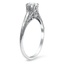 The Kaisa Ring, smalltop view on a hand