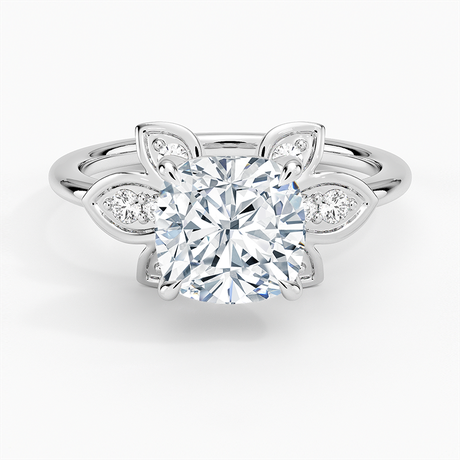 18K White Gold Luxe Fiore Diamond Ring