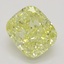 1.03 Ct. Fancy Intense Yellow Cushion Diamond