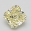 5.51 Ct. Fancy Yellow Radiant Diamond