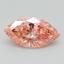 1.02 Ct. Fancy Vivid Pink Marquise Lab Grown Diamond
