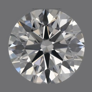 Round diamond — real photo
