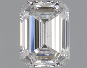 Emerald diamond — real photo