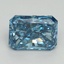 3.19 Ct. Fancy Vivid Blue Radiant Lab Grown Diamond