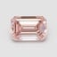 0.71 Ct. Fancy Intense Pink Emerald Lab Grown Diamond