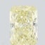 0.62 Ct. Fancy Yellow Radiant Lab Grown Diamond