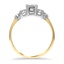 The Natalina Ring, smallside view