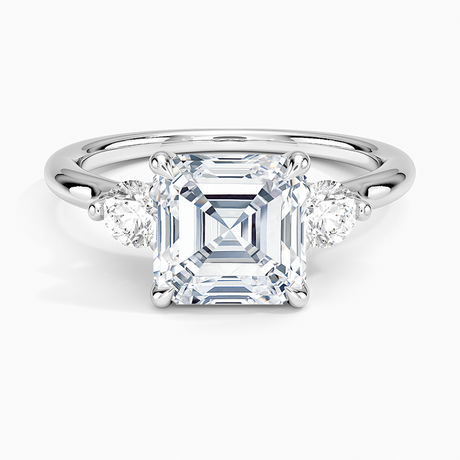 Freesia Three Stone Diamond Ring