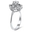 The Larisa Ring, smalltop view on a hand