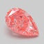 2.09 Ct. Fancy Vivid Pink Pear Lab Grown Diamond