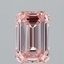 8.03 Ct. Fancy Intense Pink Emerald Lab Grown Diamond