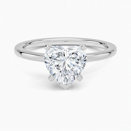 Six-Prong Petite Comfort Fit Solitaire Ring - Brilliant Earth