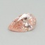 0.30 Ct. Fancy Vivid Pink Pear Lab Grown Diamond