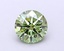 1.32 Ct. Fancy Vivid  Green Round Lab Grown Diamond
