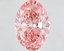 13.03 Ct. Fancy Vivid Pink Oval Lab Grown Diamond