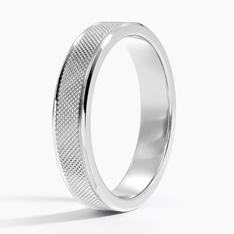 Maverick 4.5mm Wedding Ring in Platinum