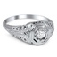 Art Nouveau Diamond Vintage Ring