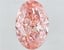 25.12 Ct. Fancy Vivid  Pink Oval Lab Grown Diamond