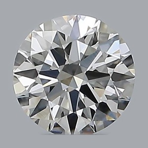 Round diamond — real photo