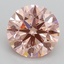 2.00 Ct. Fancy Intense Pink Round Lab Grown Diamond