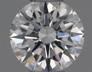 Round diamond — real photo