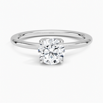18K White Gold Adorned Elodie Perfect Fit Diamond Ring
