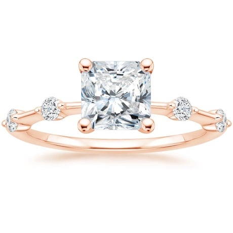14K Rose Gold Aimee Diamond Bridal Set