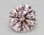 3.53 Ct. Fancy Pink Round Lab Grown Diamond