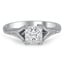 Custom Eagle Engraved Diamond Ring