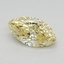 0.71 Ct. Fancy Intense Yellow Marquise Lab Grown Diamond