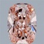 1.00 Ct. Fancy Intense Pink Cushion Lab Grown Diamond