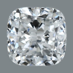 Cushion diamond — real photo