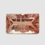 12.3x7.3mm Unheated Parti-Color Modified Baguette   Sunstone
