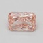 1.55 Ct. Fancy Vivid Pink Radiant Lab Grown Diamond