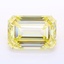 14.57 Ct. Fancy Light Yellow Emerald Lab Grown Diamond