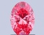 1.05 Ct. Fancy Vivid Pink Oval Lab Grown Diamond