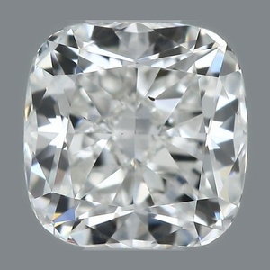 Cushion diamond — real photo