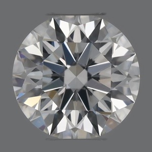 Round diamond — real photo
