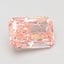 2.09 Ct. Fancy Vivid Pink Radiant Lab Grown Diamond