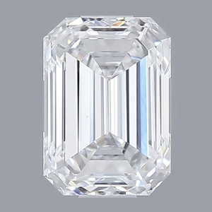Emerald diamond — real photo
