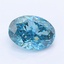 1.03 Ct. Fancy Vivid Blue Oval Lab Grown Diamond