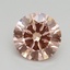 1.60 Ct. Fancy Intense Pink Round Lab Grown Diamond